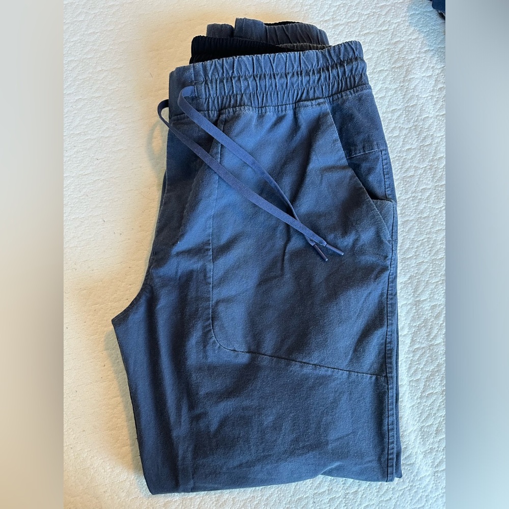 Men’s Lululemon ABC Chino Joggers XL Navy Blue